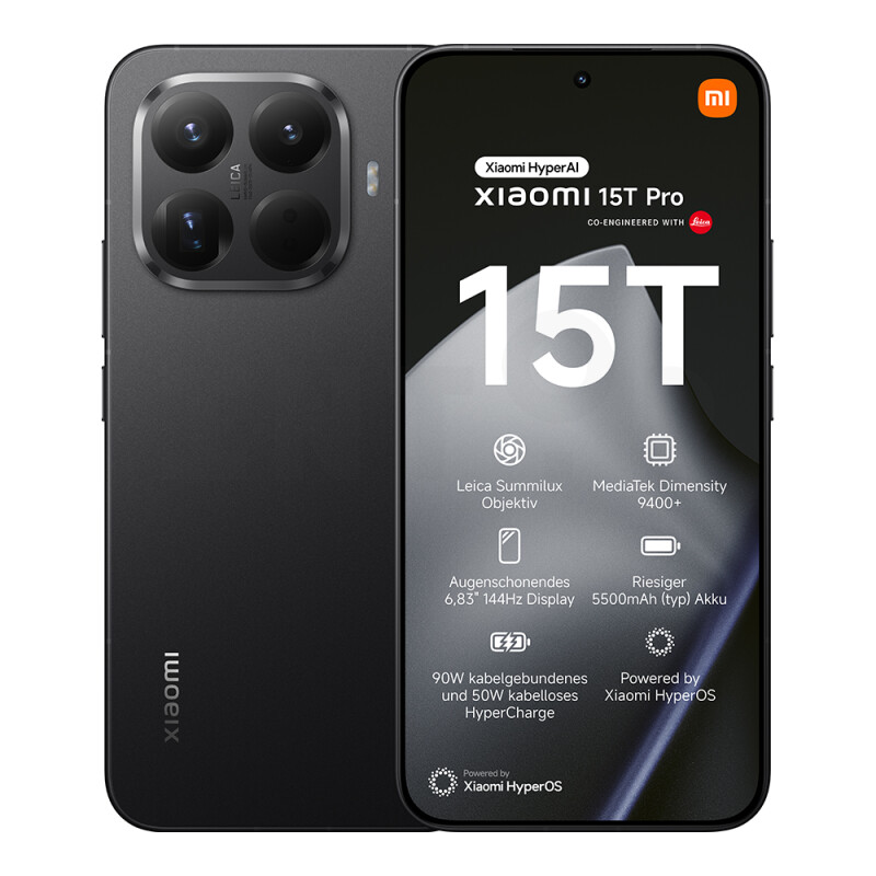 Xiaomi 15T Pro 12/512 ГБ черный