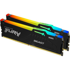 Kingston Fury Pamięć Kingston Fury Beast RGB, DDR5, 128 GB, 5600MHz, CL36 (KF556C36BBEAK2-128)