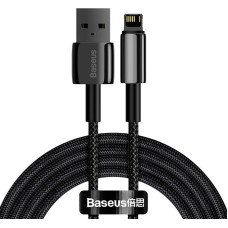 Baseus Tungsten Gold Cable USB to iP 2.4A 2m (black)