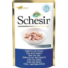 Agras Pet Foods SCHESIR in jelly Tuna with seabass - wet cat food - 50 g