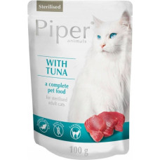 Dolina Noteci Piper Sterilised Tuna - wet cat food - 100 g
