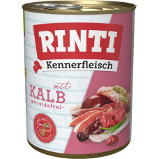 Rinti Kennerfleisch Veal - wet dog food - 800g