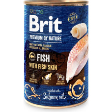 Brit Premium by nature Fish with fish skin - wet dog food - 400g