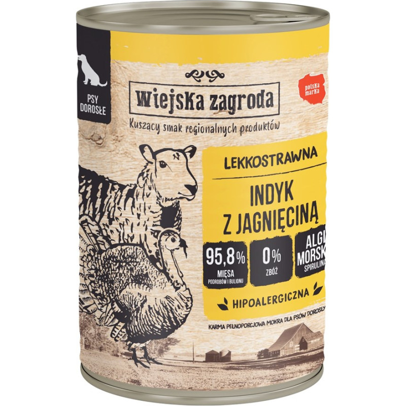 Wiejska Zagroda Turkey with lamb 400g