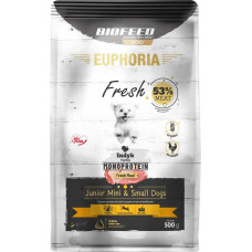 Biofeed Euphoria Fresh Junior Turkey Monoprotein XS/S - dry dog food - 500g