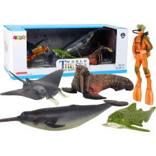 Lean Toys Figūrėlių rinkinys - Arkties gyvūnai