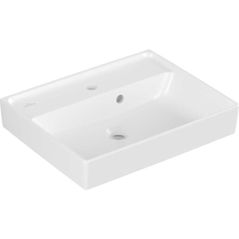 Villeroy&Boch Praustuvas Villeroy ampBoch Collaro 433450RW (Stone White CeramicPlus) 50 cm