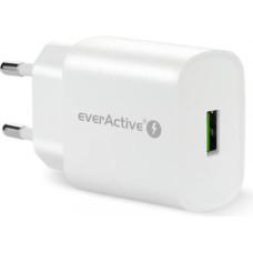 Everactive PHONE CHARGER 1X USB 18 W QC 3.0 WHITE