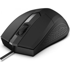 Rebeltec Focus USB Optical Mouse, 1200DPI 3 Buttons and Scroll Wheel, Sensitivity 125Hz, Cable 1.8m, Weight 66g