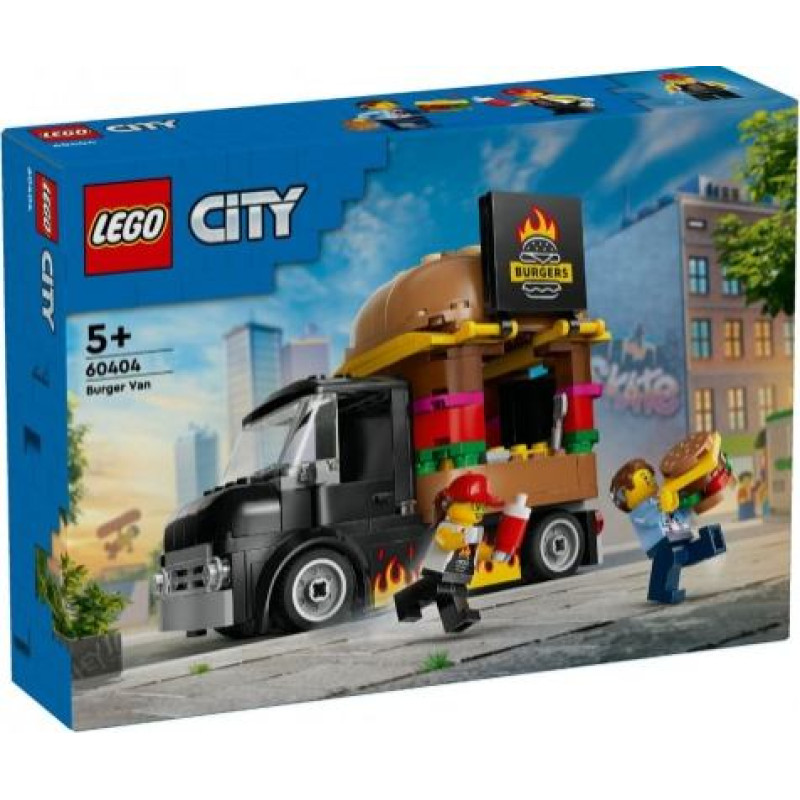 Грузовик с бургерами Lego City 60404