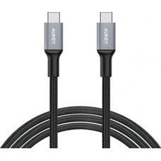 Aukey CB-CD6 Ultrafast Braided uick Charge USB C - USB C 2m