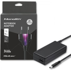 Qoltec Power adapter for Dell 45W | 19.5V | 2.31A | 4.5 * 3.0 + pin