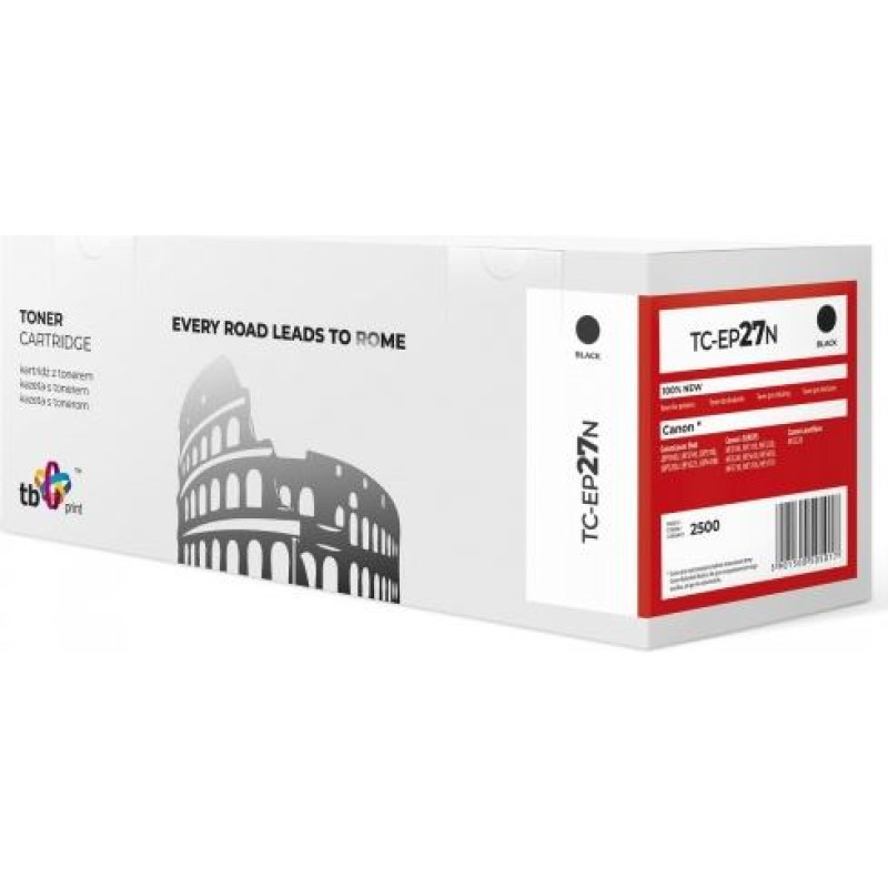 Tb Print Toner cartridge for Canon EP27 TC-EP27N Black 100% new