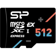 Silicon Power HYPERA memory card 512 GB MicroSDXC 3D TLC NAND Class 10 (SP512GBSTEI31V10)