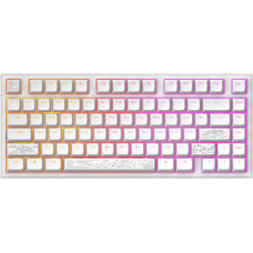 Dark Project ALU81A Terra Nostra White, G3MS Moonstone Switch, RU