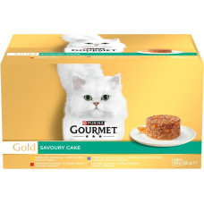 Purina Nestle PURINA Gourmet Gold Savoury cake - wet cat food - 48x85g