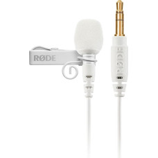 Rode R&Oslash;DE LAVALIER GO microphone, White Clip-on microphone