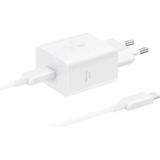 Samsung Travel Charger 45W with Type-C to Type-C cable (1.8m), PD3.0, PDO/PPS, White EU (EP-T4511XWEGEU)