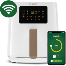 Philips 5000 series HD9255/30 fryer Single 4.1 L Stand-alone 1400 W Hot air fryer Gold, White