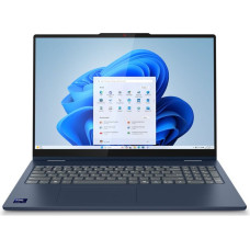 Lenovo IdeaPad 5 2-in-1 16IAL10 Intel Core Ultra 7 255U Hybrid (2-in-1) 40.6 cm (16") Touchscreen WUXGA 32 GB LPDDR5x-SDRAM 1 TB SSD Wi-Fi 6 (802.11ax) Windows 11 Home English Blue New Repack/Repacked