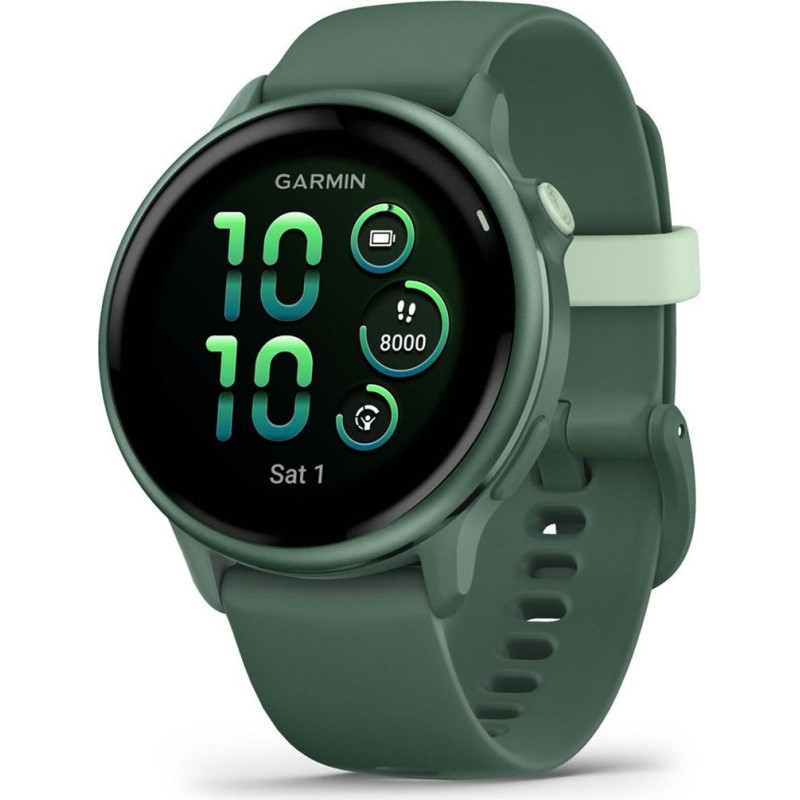 Garmin v&iacute;voactive 6 3.05 cm (1.2") AMOLED 42 mm Digital 390 x 390 pixels Touchscreen Green Wi-Fi GPS (satellite)