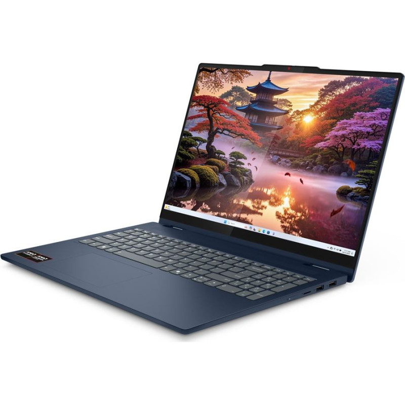 Lenovo IdeaPad 5 2-in-1 16AKP10 Copilot+ PC AMD Ryzen AI 7 350 Hybrid (2-in-1) 40.6 cm (16") Touchscreen WUXGA 16 GB LPDDR5x-SDRAM 1 TB SSD Wi-Fi 7 (802.11be) Windows 11 Home English Blue New Repack/Repacked