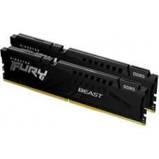 Kingston Memory DDR5 Fury Beast 128GB(2*64GB)/5600 CL40 black