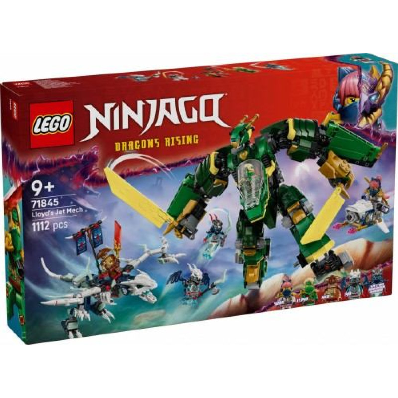 Lego Klocki Ninjago 71845 Odrzutowy mech Lloyda