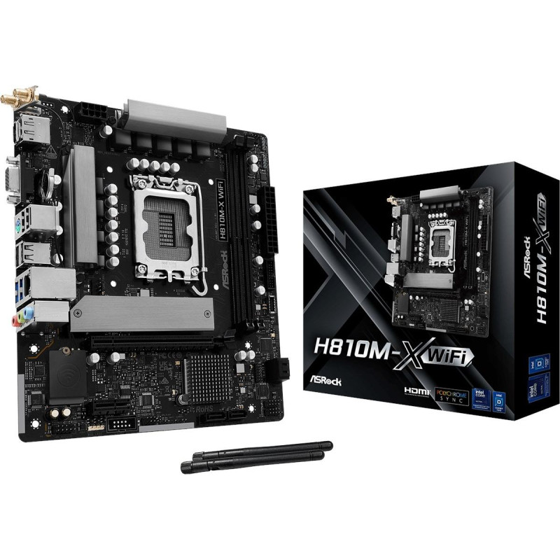 Asrock H810M-X WIFI Motherboard