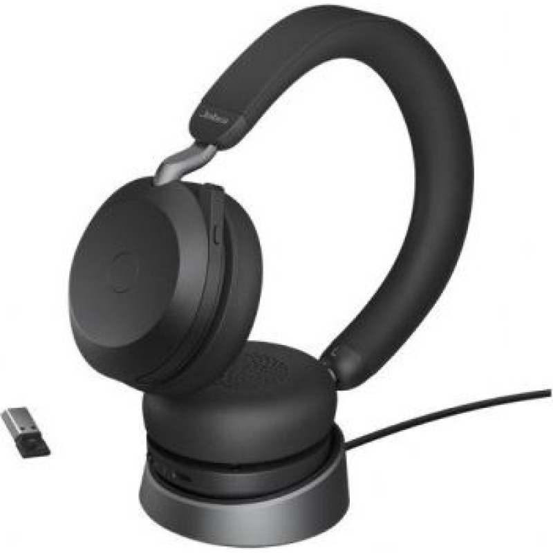 Jabra Headphones Evolve2 75 Link380a MS Stereo Stand