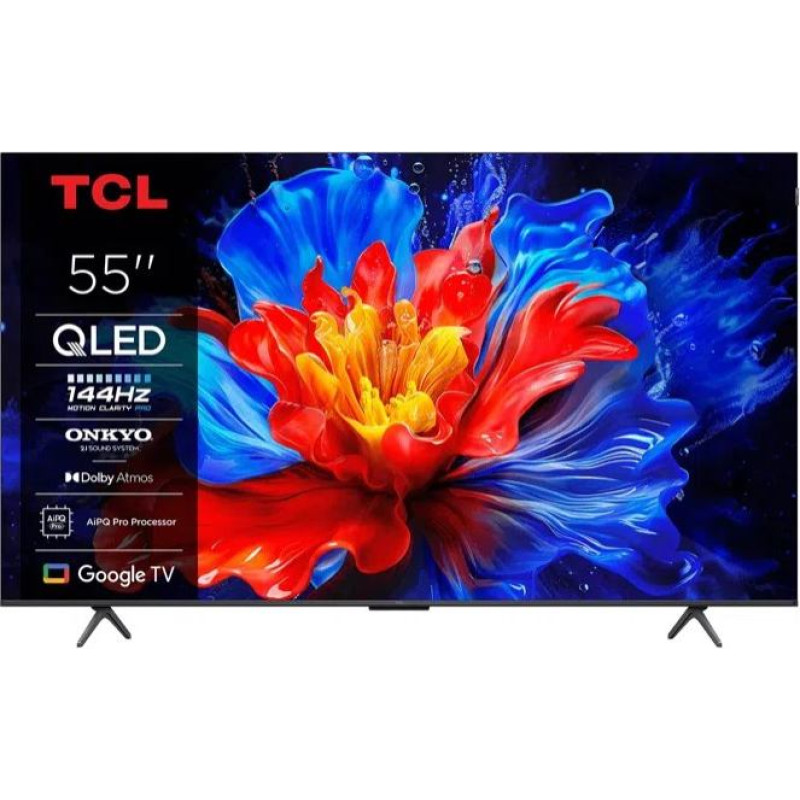 TCL Telewizor TCL 55P8K QLED 55'' 4K Ultra HD Google TV
