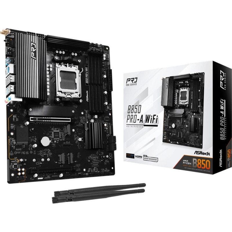 Asrock B850 Pro-A WiFi AMD B850 Socket AM5 ATX