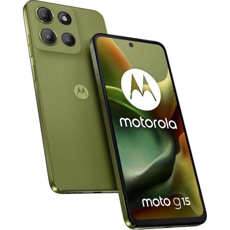 Motorola moto g15 17.1 cm (6.72") Dual SIM Android 15 4G USB Type-C 8 GB 128 GB 5200 mAh Green