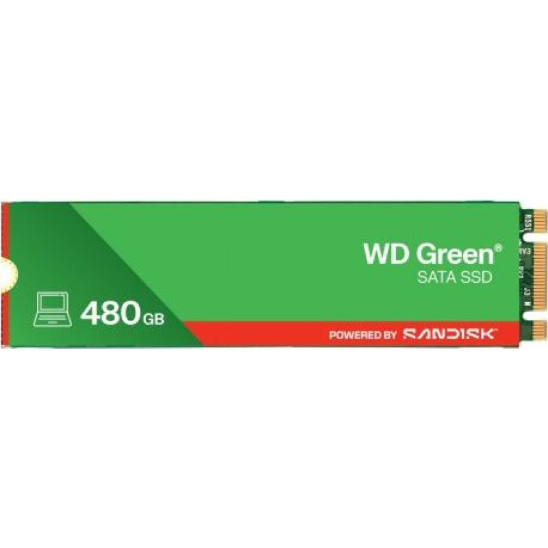 Western Digital SSD drive Green SSD 480GB SATA M.2 2280 WDS480G3G0B