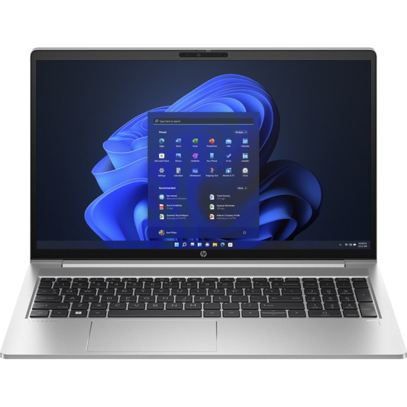 Hewlett-Packard HP ProBook 450 G10 Intel&reg; Core&trade; i5 i5-1334U Laptop 39.6 cm (15.6") Full HD 16 GB DDR4-SDRAM 512 GB SSD Wi-Fi 6E (802.11ax) Windows 11 Home Silver