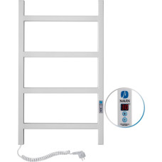 Navin Электрический полотенцесушитель Nordic 500*800 Digital, левая сторона, белый, 12-841152-5080.