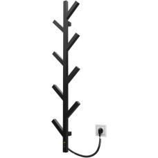 Kosser Электрический полотенцесушитель Cedro 1200x255 ERL, с таймером, черный.