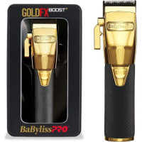 Babyliss Машинка для стрижки волос PRO Boost+ Professional Metal Clipper, золотистый цвет, FX8700GBPE.
