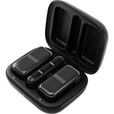 Rode R&Oslash;DE Wireless Micro - 2-channel digital wireless system, USB-C, black