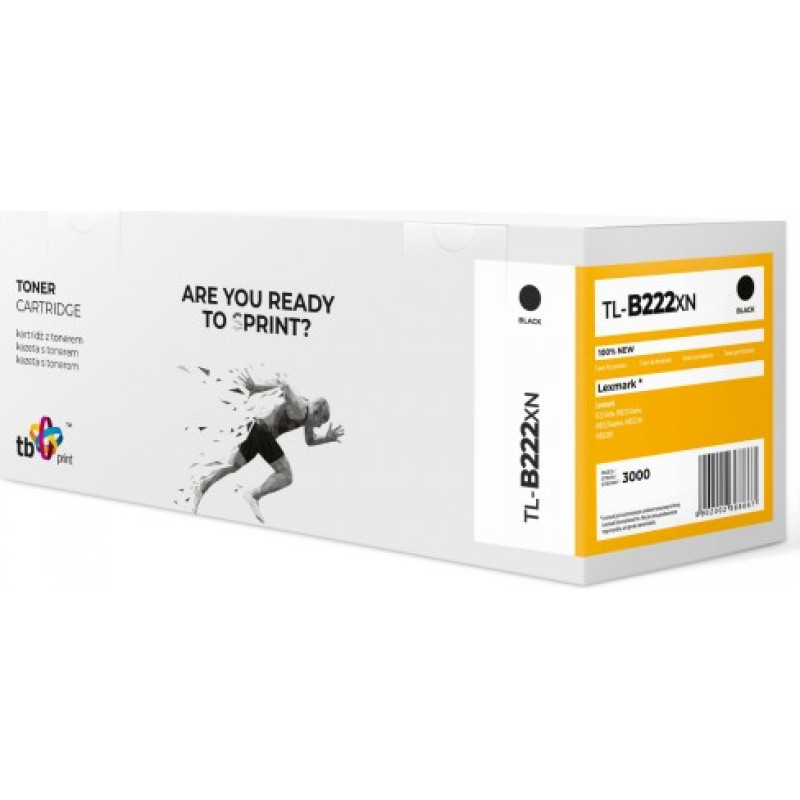 Tb Print Toner for Lexmark MB2236 TL-B222XN BK 100% new