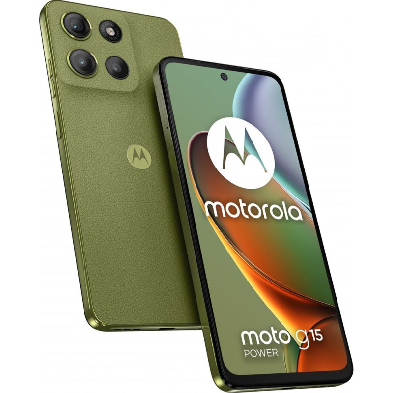 Motorola moto g15 power 17.1 cm (6.72") Dual SIM Android 15 4G USB Type-C 8 GB 512 GB 6000 mAh Green