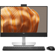 Dell Pro QB24250 Intel Core Ultra 7 265 61 cm (24") 1920 x 1080 pixels All-in-One PC 16 GB DDR5-SDRAM 512 GB SSD Windows 11 Pro Wi-Fi 6E (802.11ax) Black, Silver