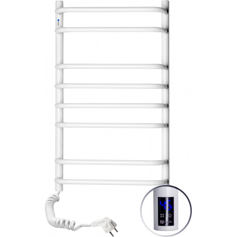 Navin El.towel сушилка Simfonia 480 * 800 датчик с таймером левый белый 12-009133- 4880