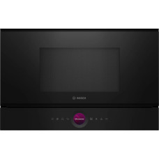 Bosch Serie 8 BER7321B1 microwave Black Solo microwave Built-in 21 L 900 W