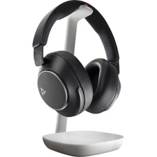 Poly Słuchawki Poly POLY Voyager Surround 85 UC Zestaw słuchawkowy Bezprzewodowy Opaska na głowę Połączenia/Muzyka/Sport/Codzienność USB Type-C Bluetooth Podstawka do ładowania Czarny