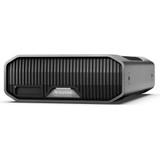 Sandisk Dysk zewnętrzny HDD SanDisk SanDisk Professional G-DRIVE PROJECT - Festplatte - Enterprise - 22 TB - extern (Stationar) - USB 3.2 Gen 2 / Thunderbolt 3 (USB-C Steckverbinder) - 7200 rpm - Grau
