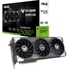 Asus Karta graficzna Asus TUF GeForce RTX 5060 Ti OC 16GB GDDR7 DLSS4 (TUF-RTX5060TI-O16G-GAMING)