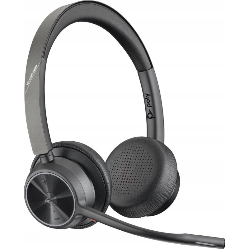 Poly Voyager 4320-MS-Teams USB-C/BT700 Headphones + Charging Stand 77Z32AA
