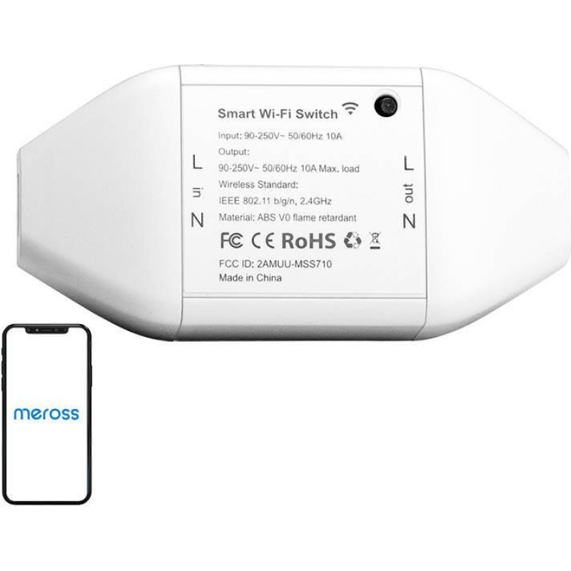 Meross WiFi Smart Switch Meross MSS710-UN (Non-HomeKit)
