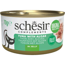 Agras Pet Foods SCHESIR Complements Tuna with algae in jelly - wet cat food - 70g